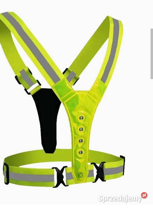 Szelki LED do biegania na rower do pracy Myszków sprzedam