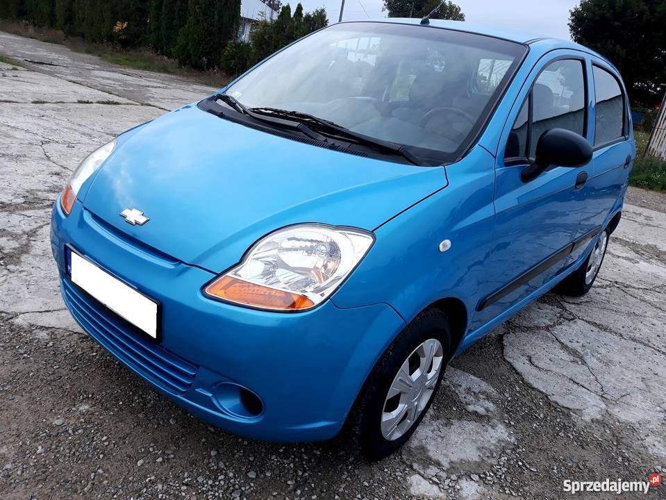 Chevrolet Spark 2007 Wspomaganie Mały Przebieg Rok produkcji 2007 Jasło