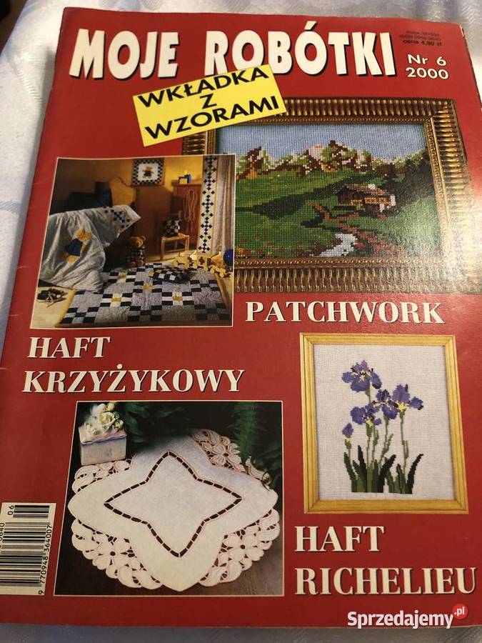 MOJE ROBÓTKI pisemka podreczniki z wykrojami