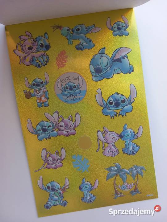 Naklejki Stitch 100 sztuk Dom i Ogród Białogard