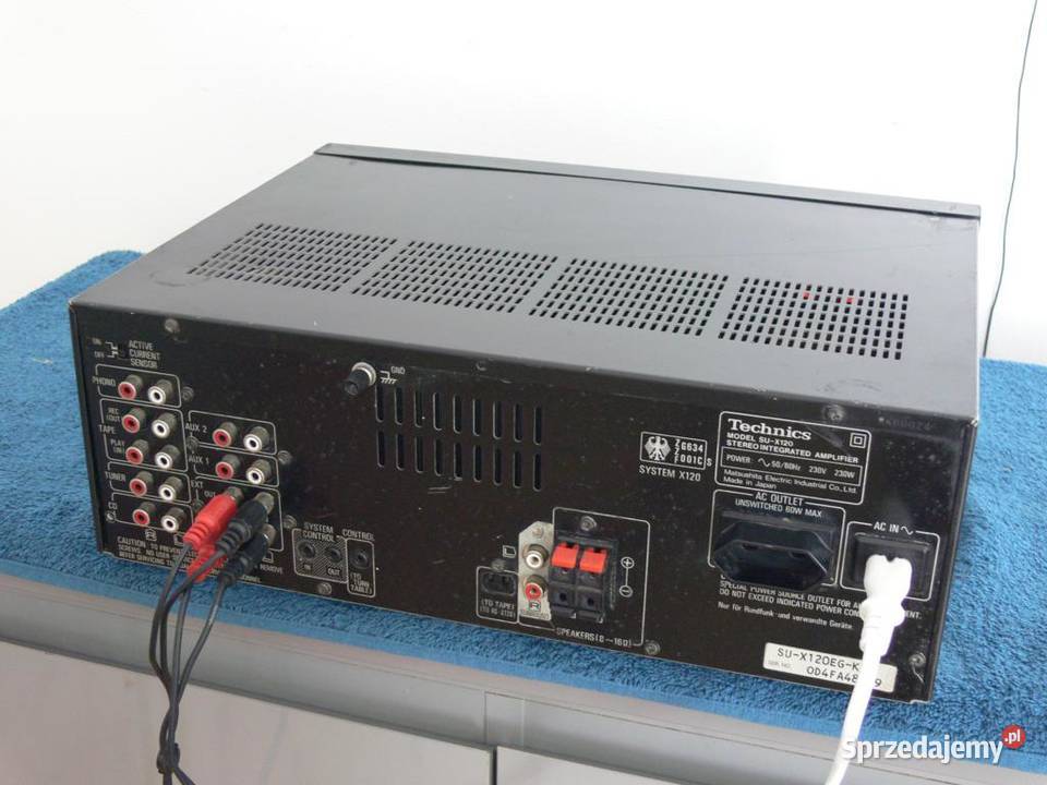 Wzmacniacz Technics SUX120 sprawny i mocny Jasło