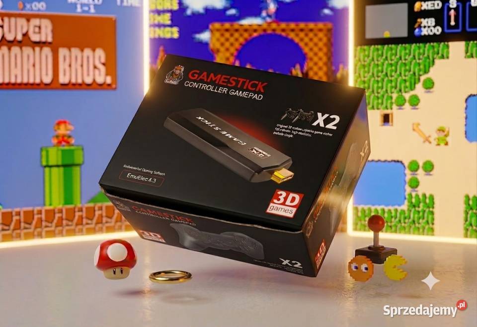 Konsola Retro Game Stick X2 4K 30k Gier 2 Pady małopolskie Kraków sprzedam