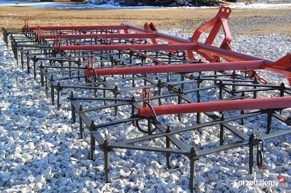 Brona zębowa zawieszana WIRAX 3polowa