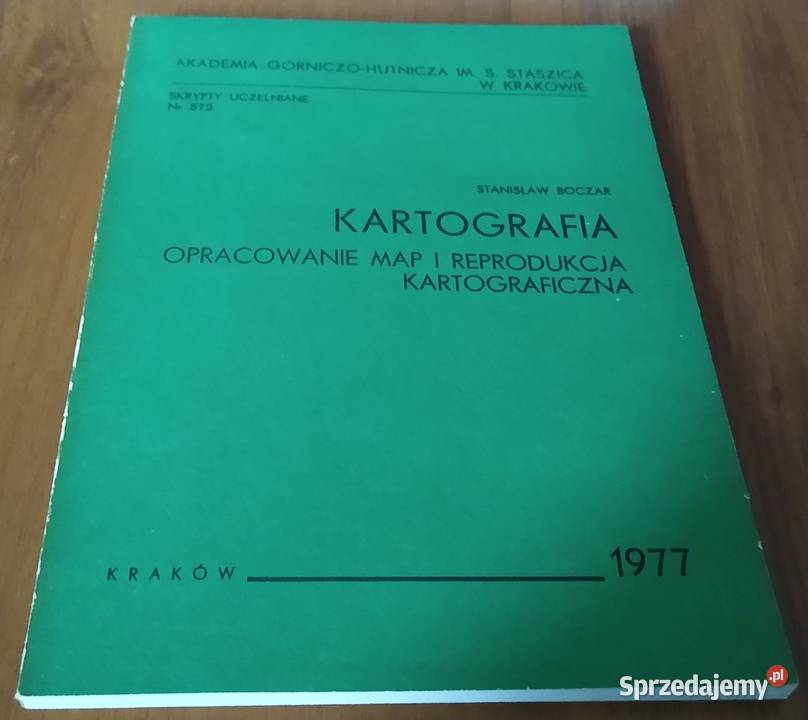 Kartografia opracowanie map i reprodukcja miękka Gdańsk