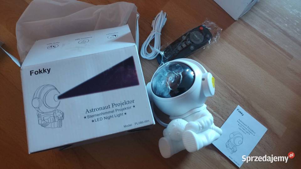 projektor gwiazd w kształcie astronauty marki Pozostałe Książ Wielkopolski