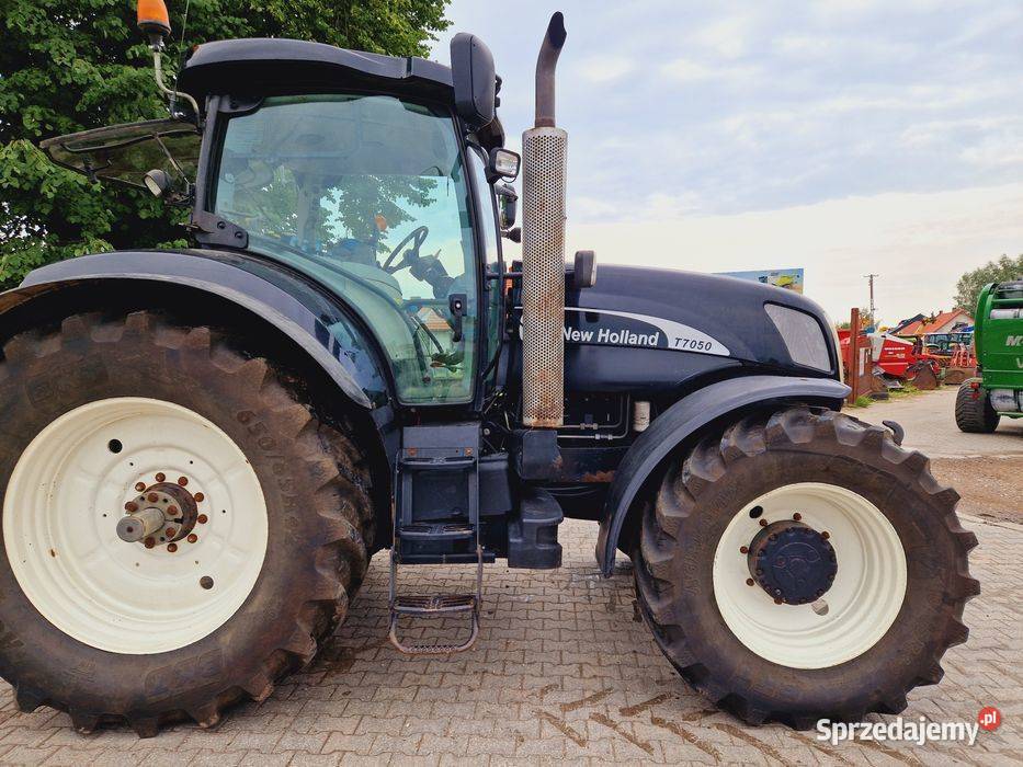 Holland T7050 Tuz Wom Pneumatyka 50 isobus LS Dobrzyniewo Duże