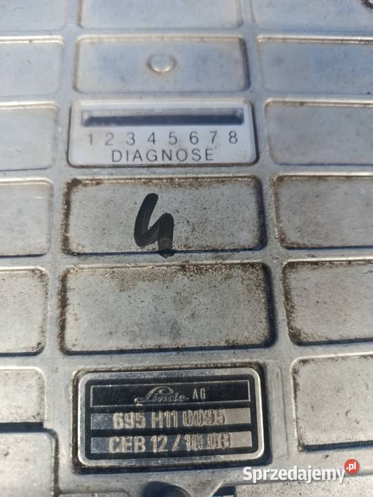 Komputer sterowania koparki Atlas Linde ECU 695 Wrocław