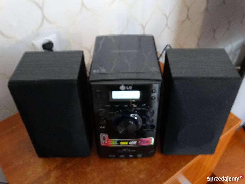 Wieża LG z kolumnami USB RDS sprawna i podkarpackie Jasło