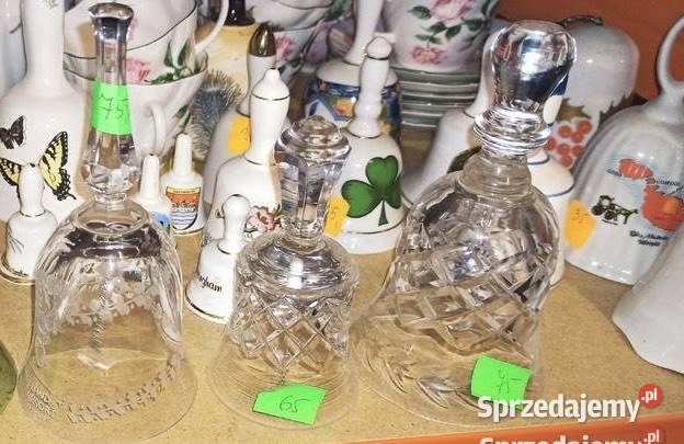 Dzwonek kryształ szkło pomorskie Gdańsk