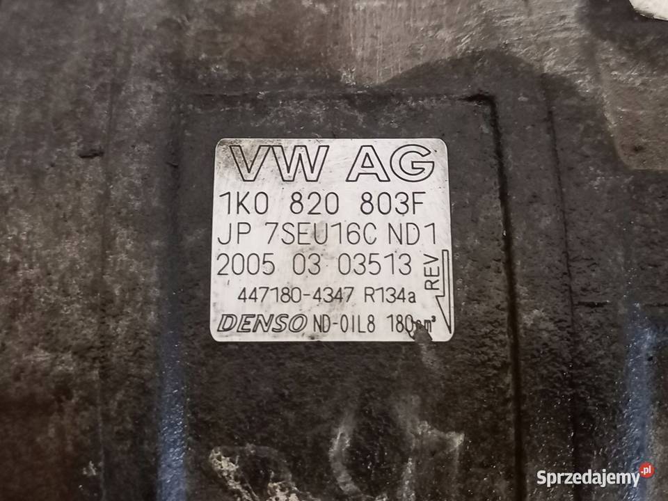 AUDI VW SKODA sprężarka klimatyzacji 1K0820803F świętokrzyskie Kielce