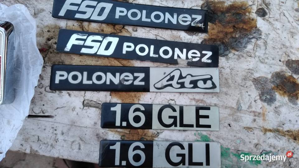 POLONEZ BOREWICZ Atu FSO EMBLEMAT Stalowa Wola sprzedam