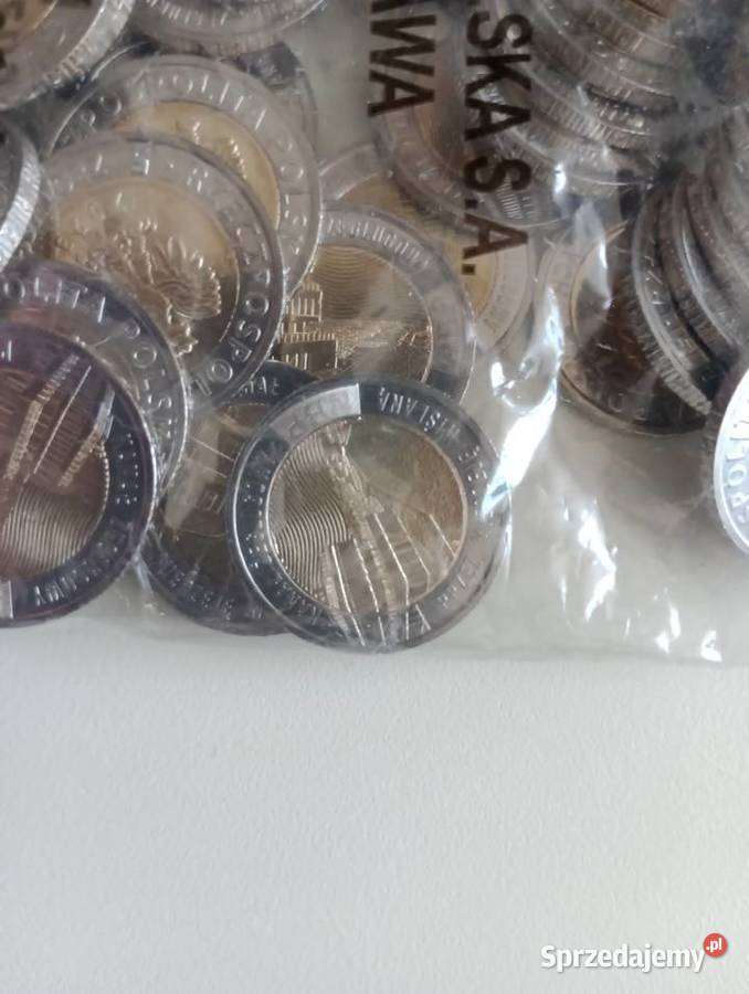 Moneta okolicznościowa 5zl 2023rMierzeja wielkopolskie Mosina