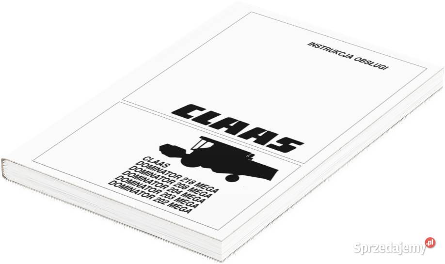 Claas Jaguar SF Instrukcja katalog napraw Szamotuły