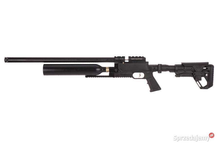 pcp KRAL Puncher Jumbo DAZZLE Black kal 45 mm Trzcianka
