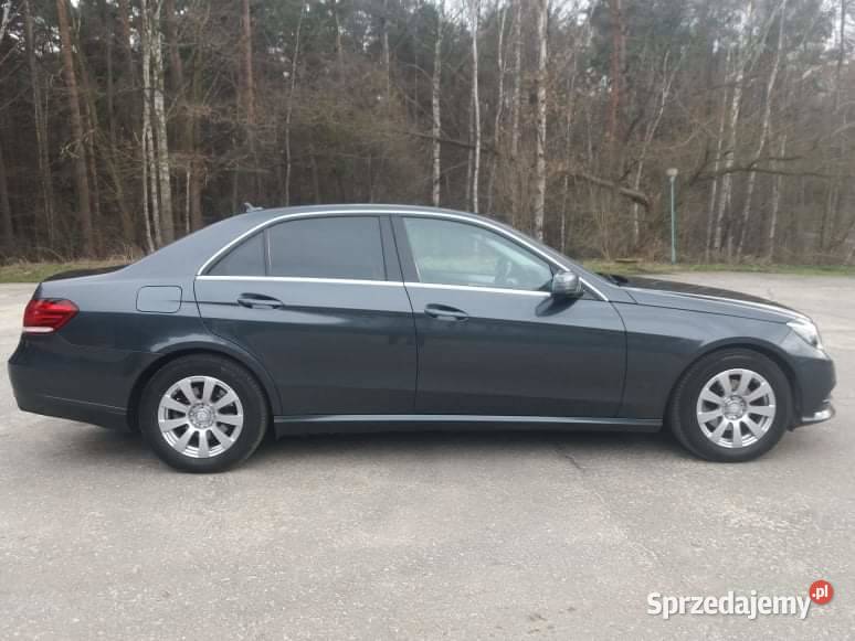 Mercedes E klasa 22 CDI zarejestrowany skórzana tapicerka Starachowice
