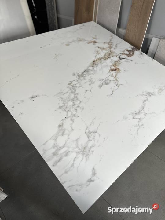 Płytki gresowe BARNABY SUPER WHITE POLER 120X120 Wykończenie Opoczno