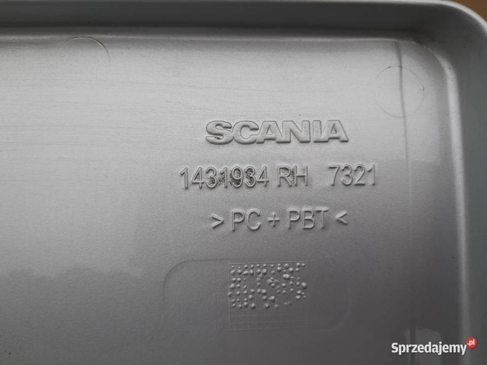 SCANIA R OSŁONA KABINY BŁOTNIKA PRAWA 1431934