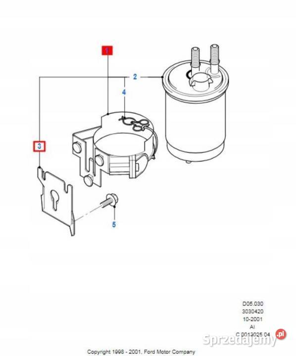 MOCOWANIE FILTRA PALIWA FORD FIESTA DIESEL lubelskie sprzedam