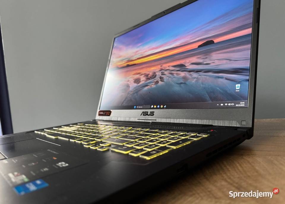 Laptop Asus TUF GAMING F17 FX706HCB Asus zachodniopomorskie Kołobrzeg