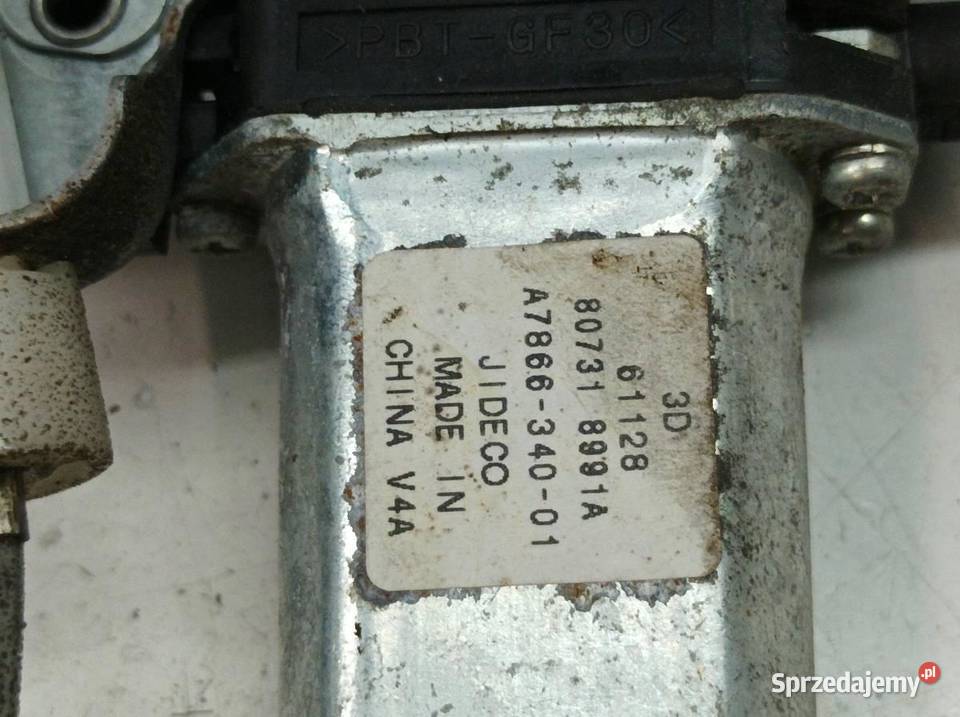 MECHANIZM SZYBY LEWY TYŁ Z50 807318991A Nissan