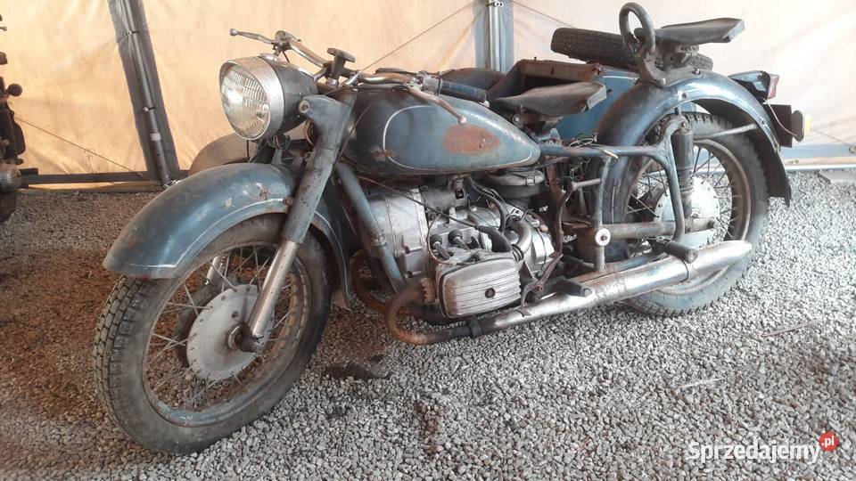 Motocykl zabytkowy Dniepr K 650 nie K 750 ural