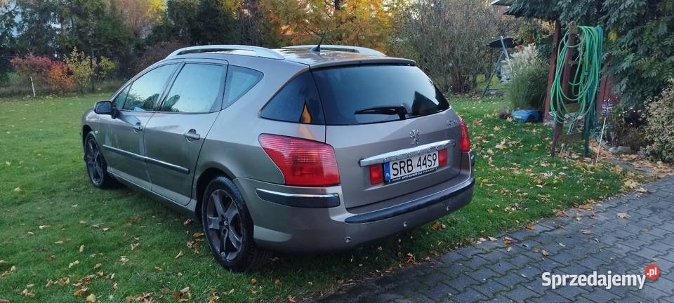 Peugeot 407 SW org hak klima panorama mechok 407 Rybnik sprzedam