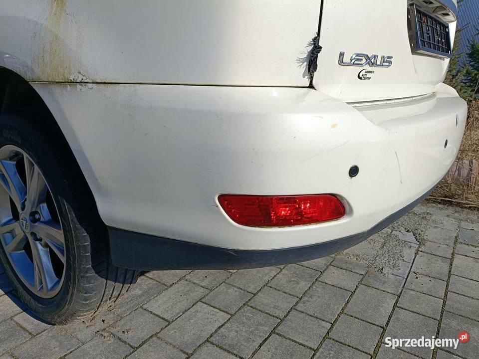 Lexus RX II 0308 zderzak tył kod lakieru 063 Toruń