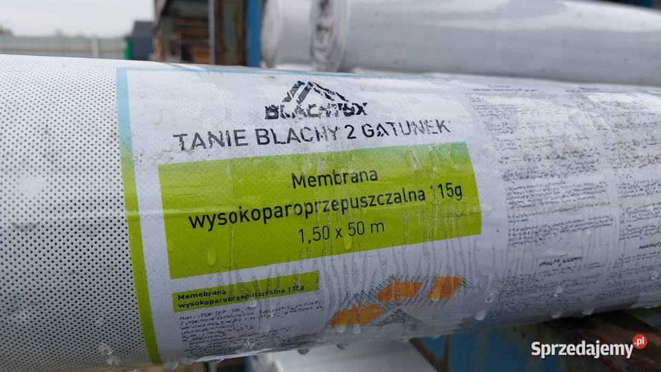 Membrana dachowa Paroprzepuszczalna RĘKI Tniemy podkarpackie Ropczyce sprzedam