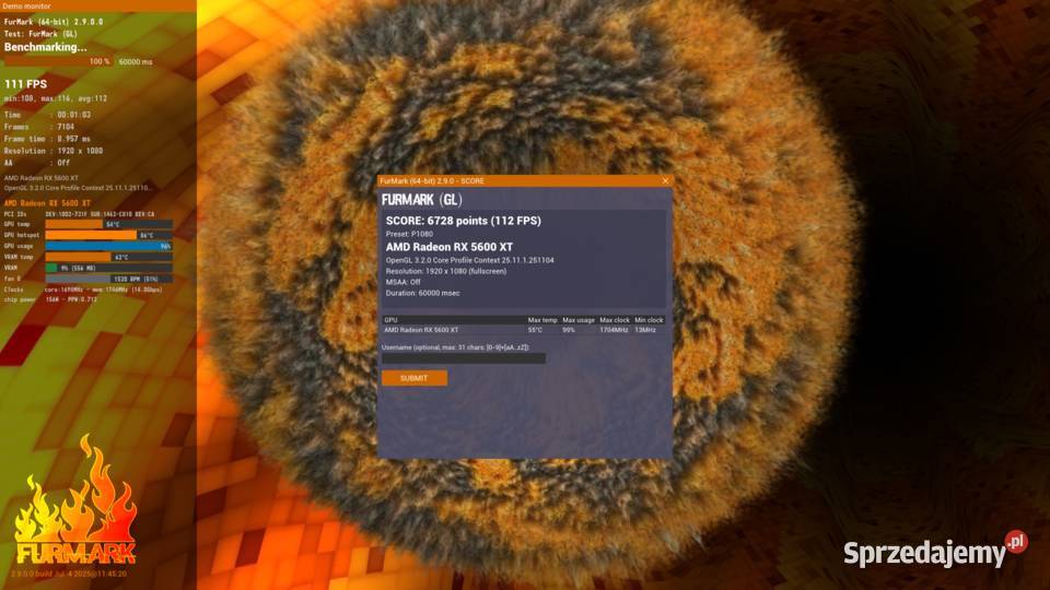 Komputer i59400F RX 5600 XT 16GB DDR4 NVME m2 wielkopolskie Ostrów Wielkopolski