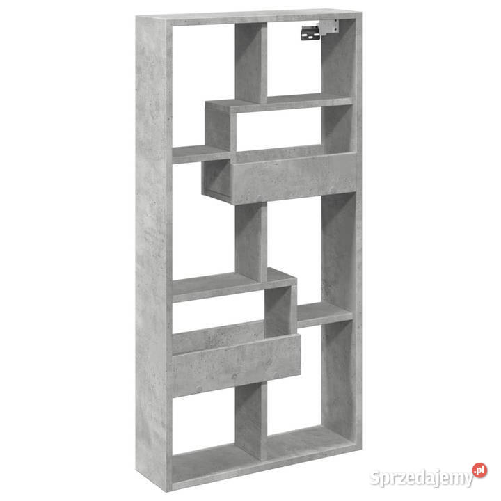 Szafka wisząca szarość betonu 50x15x100 WM854556 Warszawa sprzedam