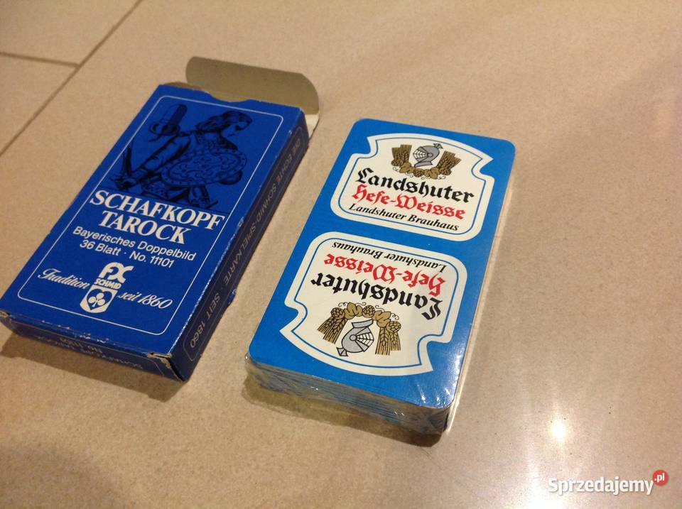 Gra Karciana Skat Karty do Gry w Skata SCHAFKOPF Nowa Sól