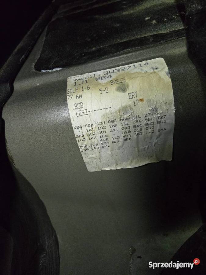 Spszetam golf 4 16 16v na części Grabów nad Pilicą sprzedam