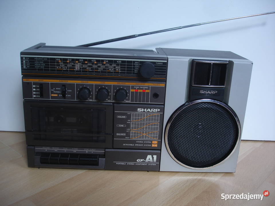 Radiomagnetofon SHARP GF-A1