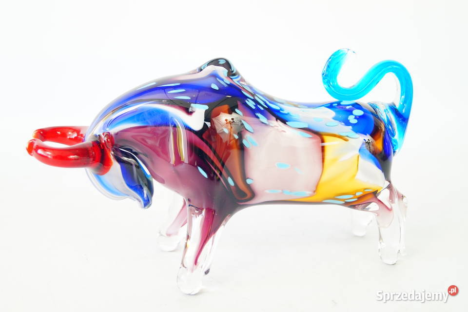 Figura Murano style BYK BYCZEK giełda wall Gizałki