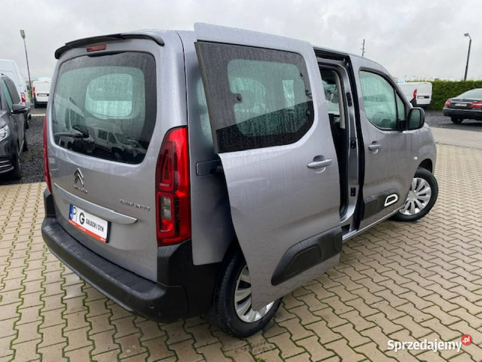 Citroen Berlingo SALON 25 5 OSÓB 2 x boczne Kombi Leszno