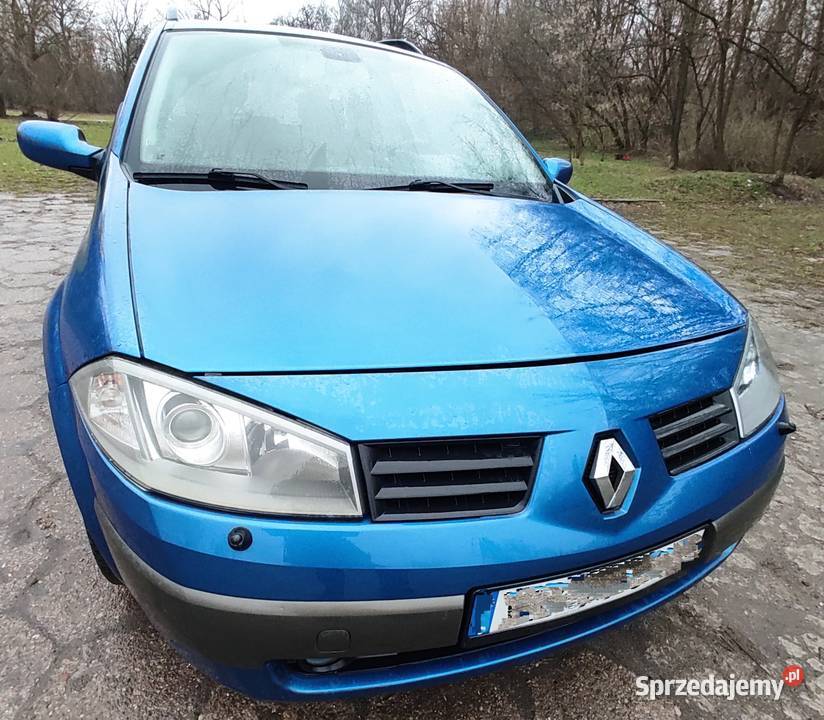 Renault Megane 2 automat 4 biegi 16 benzyna gaz Rok produkcji 2005 Warszawa
