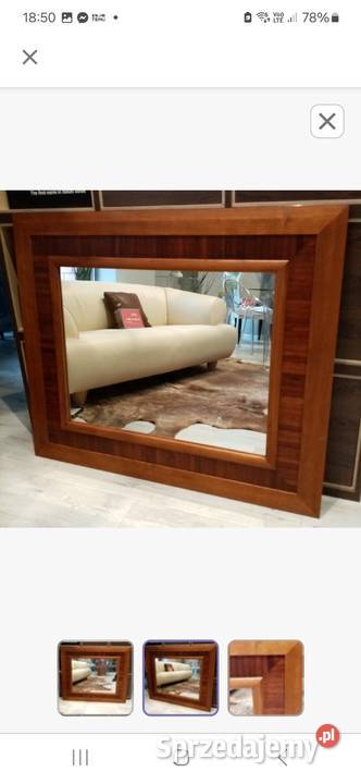 Oryginalne LUSTRO klasyczne drewnoręczna Lublin