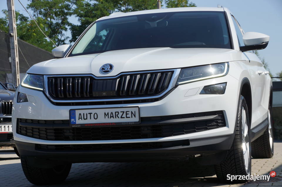 Skoda Kodiaq 20 TDI CR 190 4x4 7osób Salon FV23 komputer pokładowy Nowy Sącz