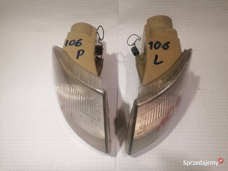 kierunkowskazy przód komplet Peugeot106 Piotrków Trybunalski