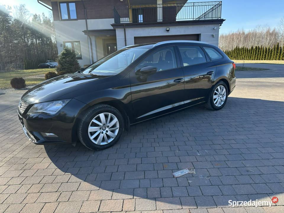 Seat Leon III 2012 czarny mazowieckie
