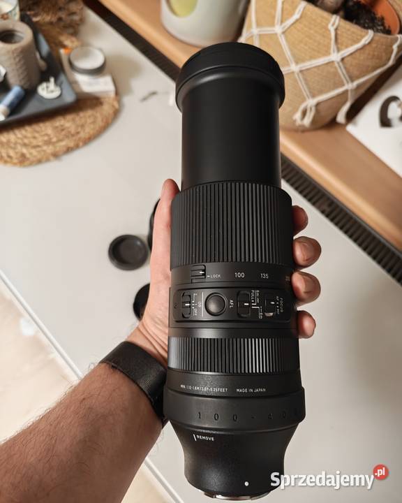 SIGMA C 100400 f563 Sony FE Głowno