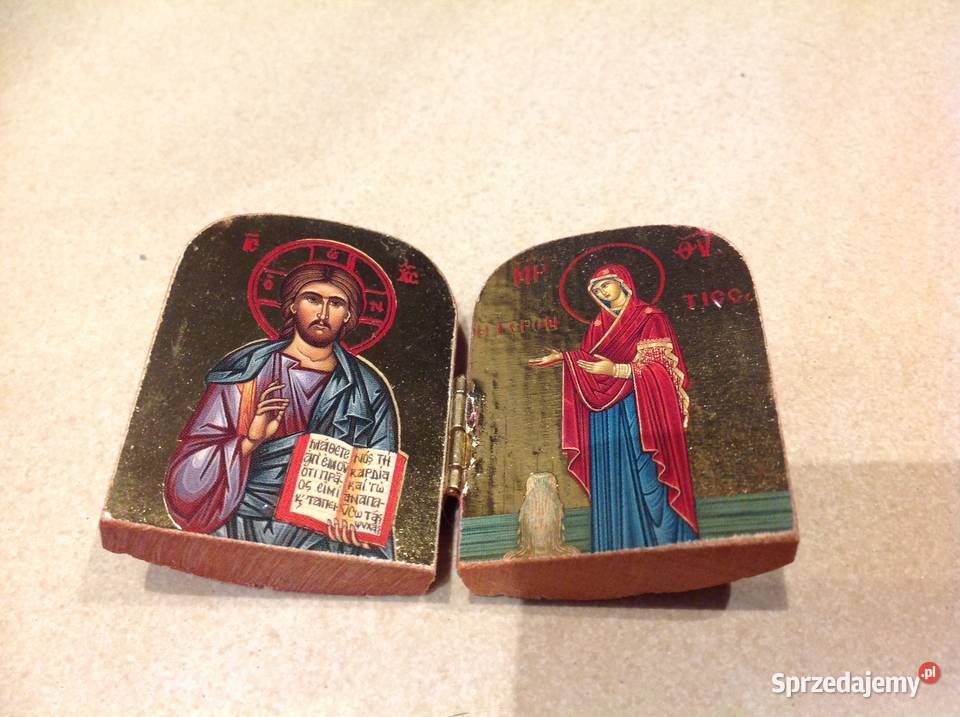 IKONA Drewniana Mała Nowa Sól sprzedam