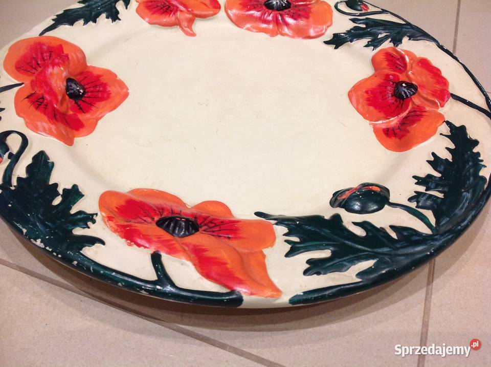 Patera Misa Dekoracyjna Ceramiczna Duża z Nowa Sól