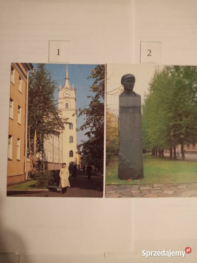 POCZTÓWKI USSR Z 1988rZestaw 28A Pocztówki i karty telefoniczne