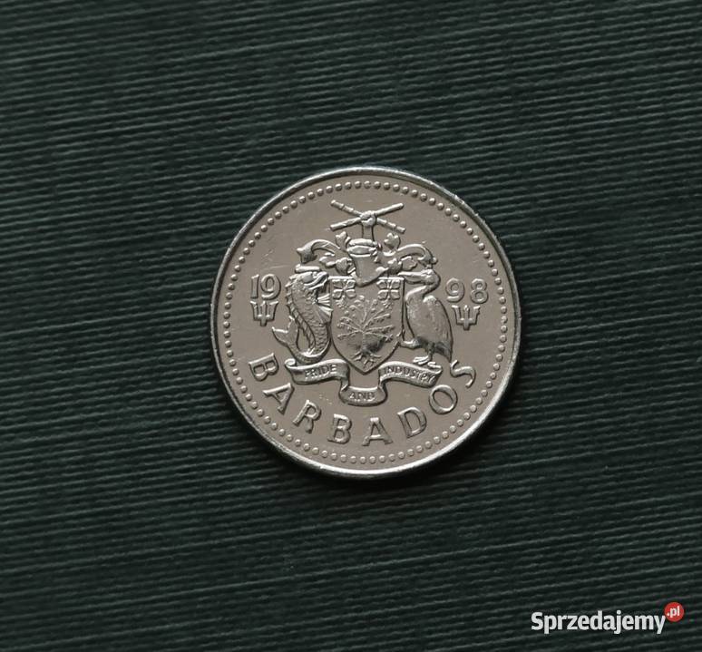 Barbados 25 centów 1998r sprzedam