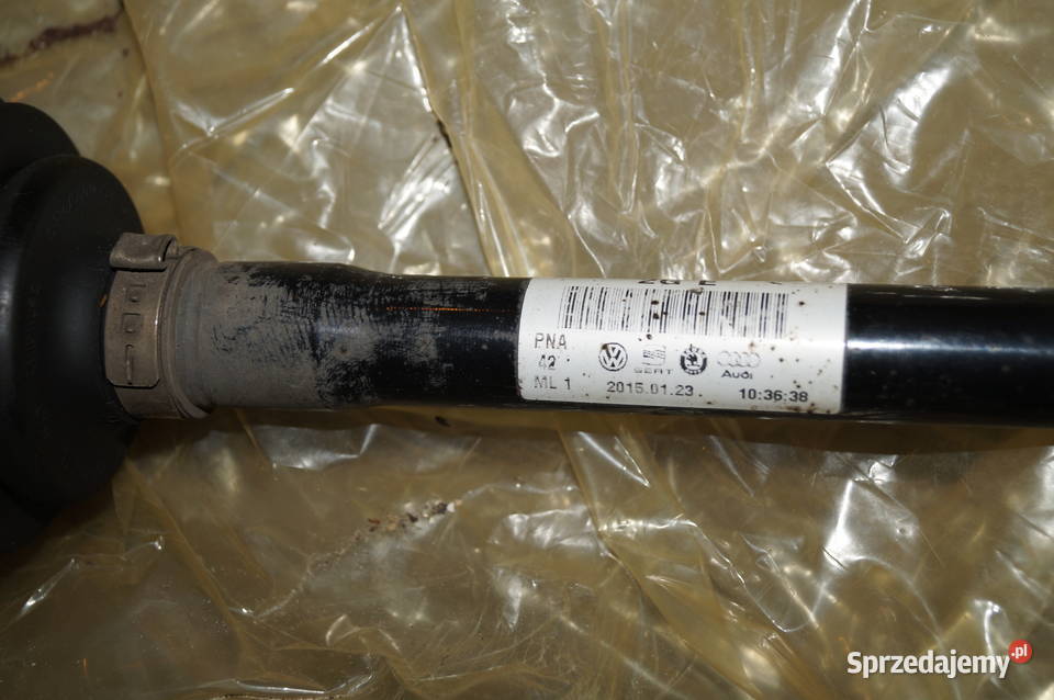 Prawa półoś Volkswagen polo fabia ibiza OE Rok produkcji 2015 Zgorzelec