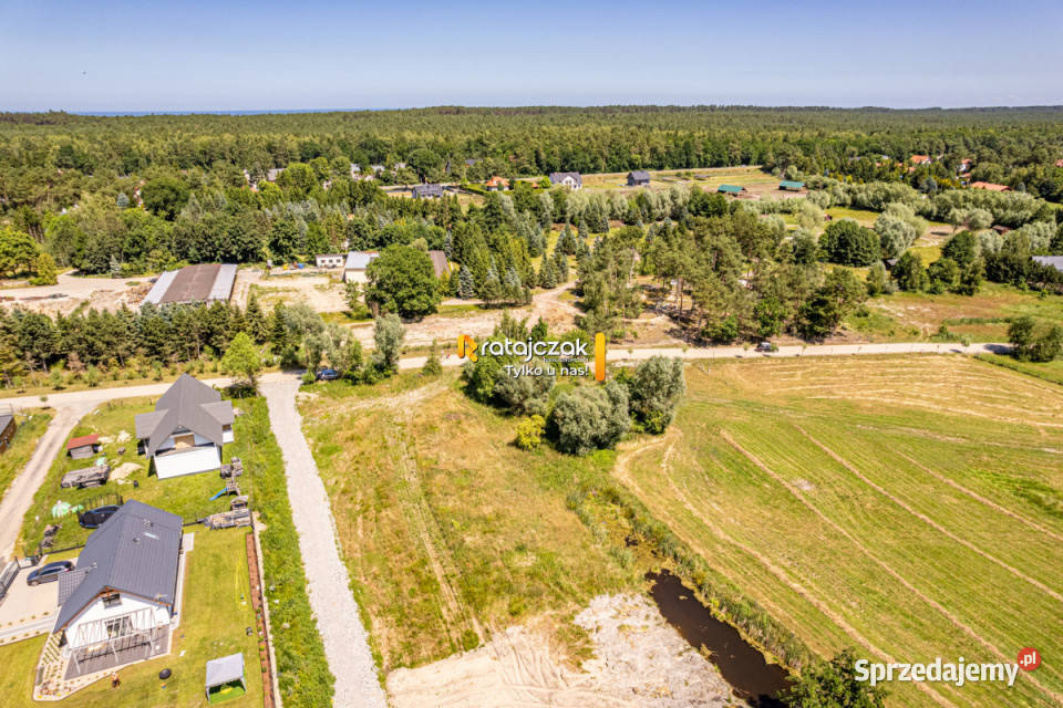 Działka Jantar 1080m2 utwardzona