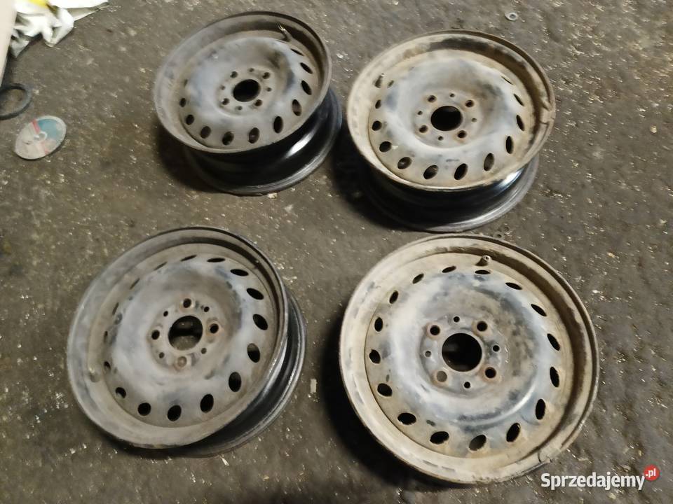 Komplet felg stalowych 13 4X98 Fiat Średnica 13" Słomniki sprzedam