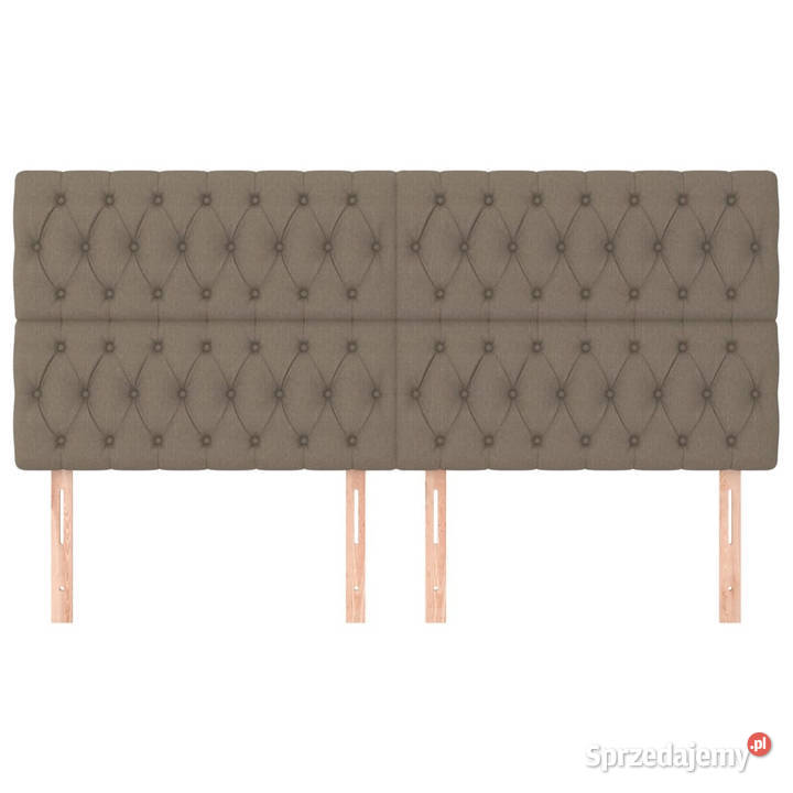 Zagłówki do łóżka 4 taupe 90x7x7888 tkanina sprzedam