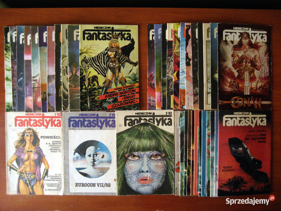 Miesięcznik Fantastyka Nowa Fantastyka roczniki
